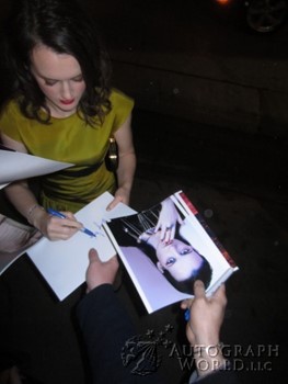 Sophie McShera autograph