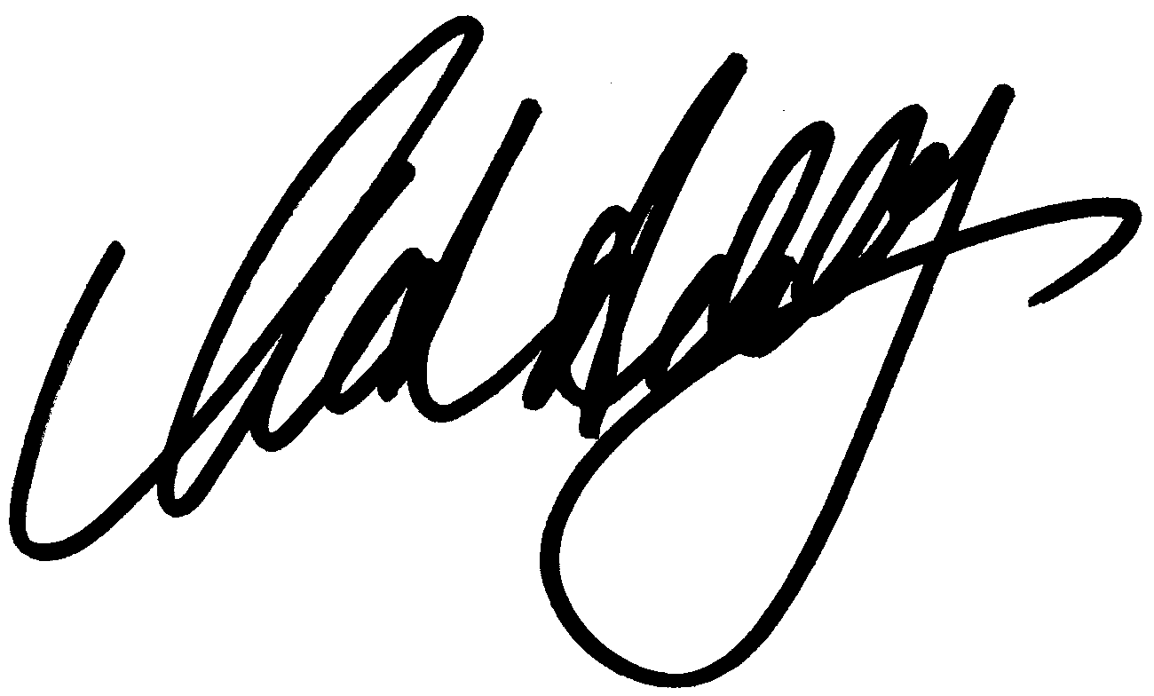 Mark Addy autograph facsimile