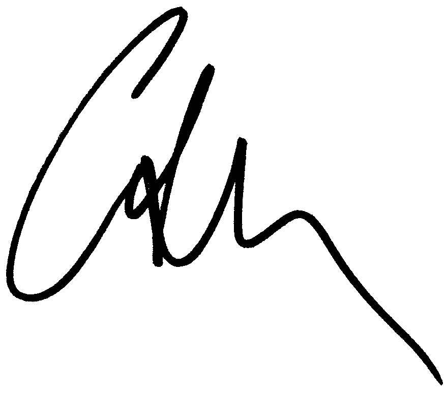 Chad Allen autograph facsimile
