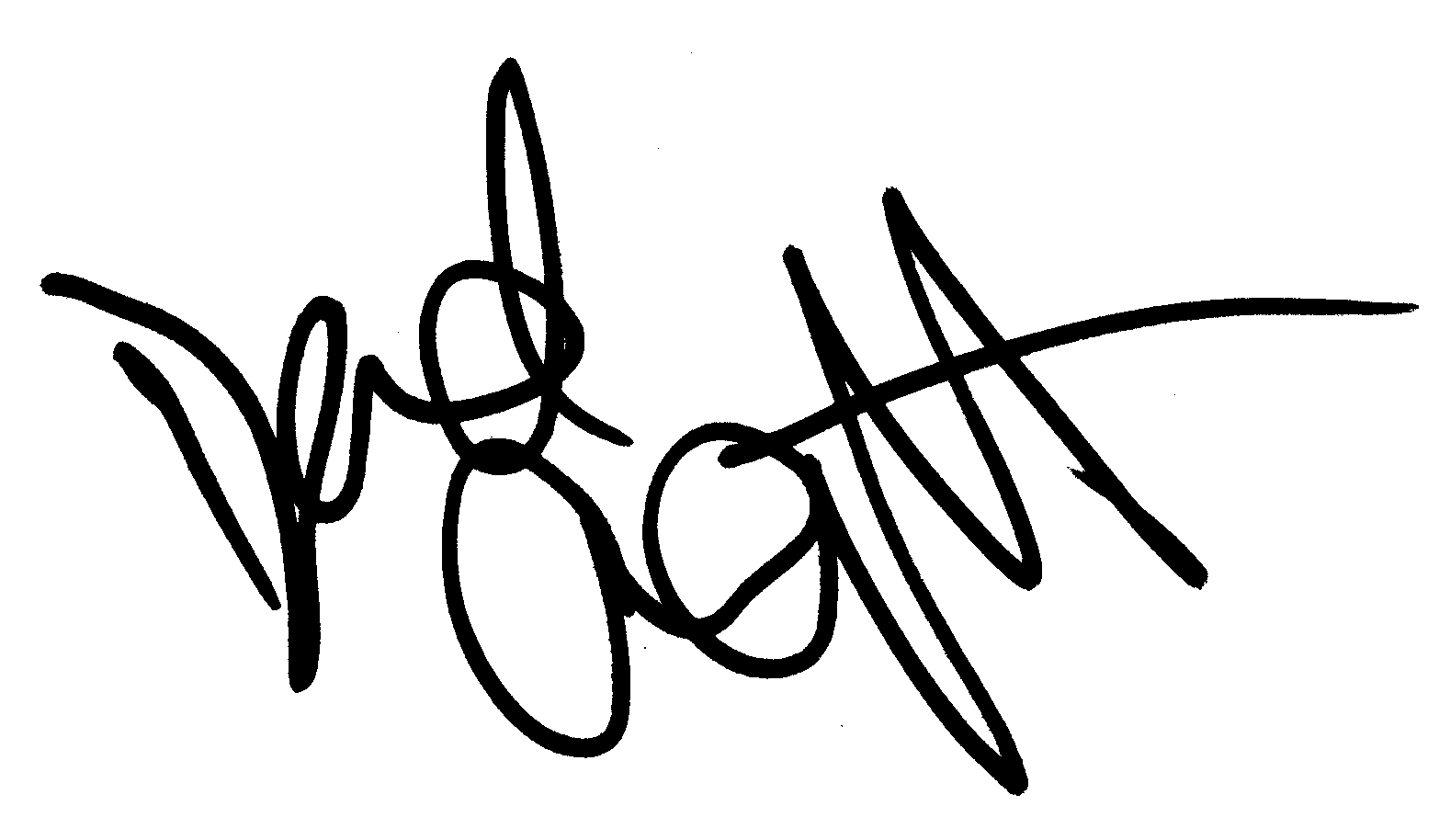 David Arquette autograph facsimile
