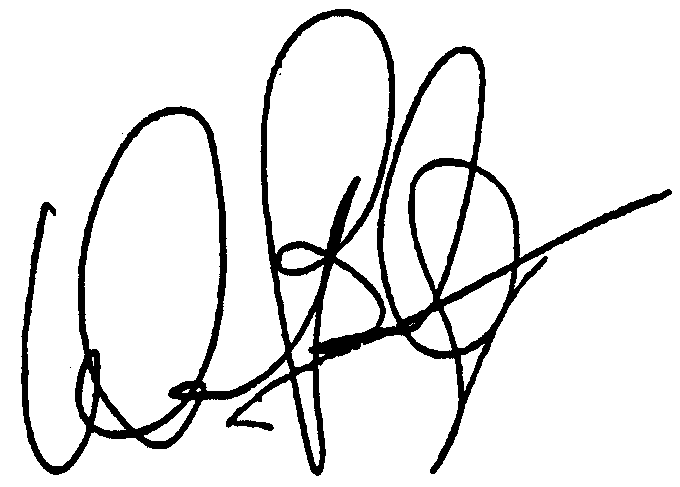 Warren Beatty autograph facsimile