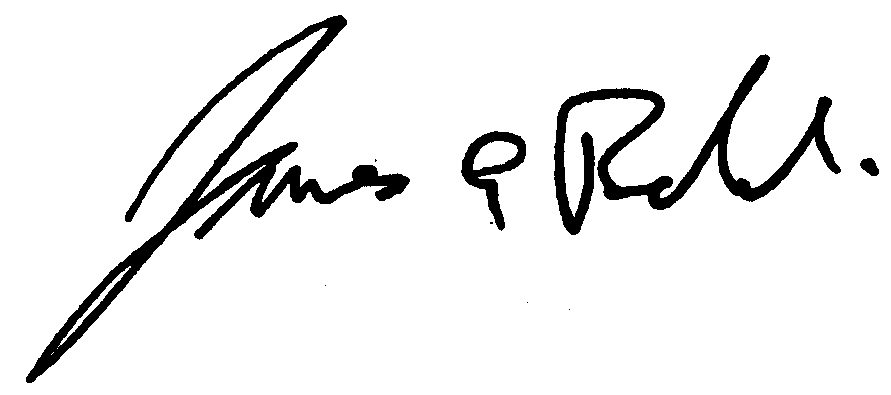 James Belushi autograph facsimile