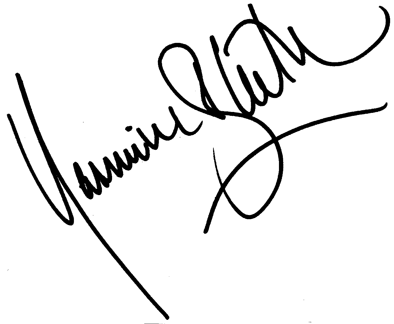 Yasmine Bleeth autograph facsimile