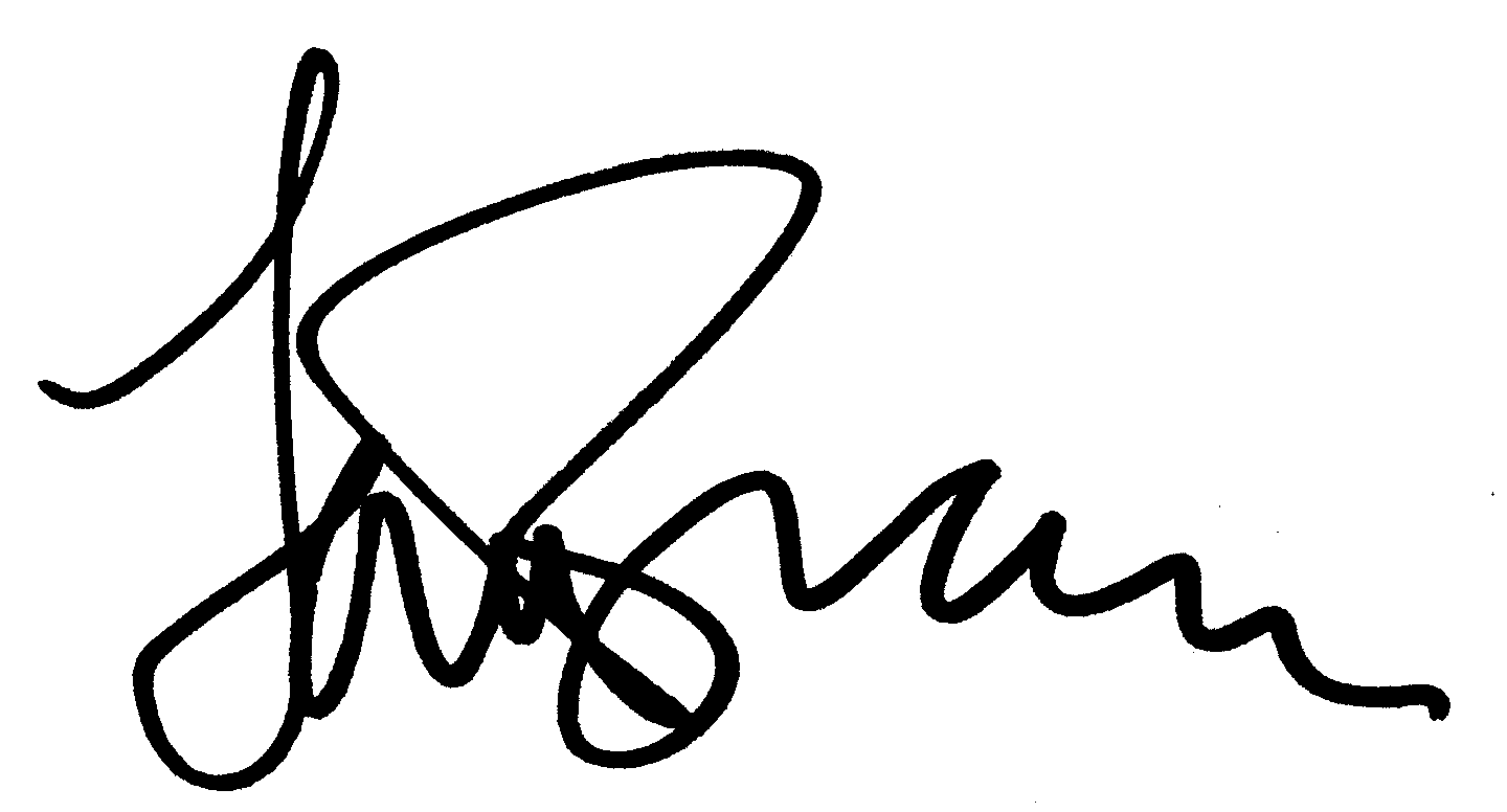 Lorraine Bracco autograph facsimile
