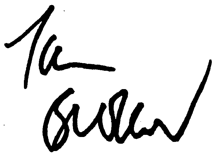 Tom Brokaw autograph facsimile