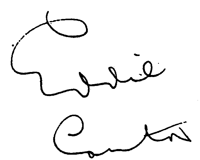 Eddie Cantor autograph facsimile