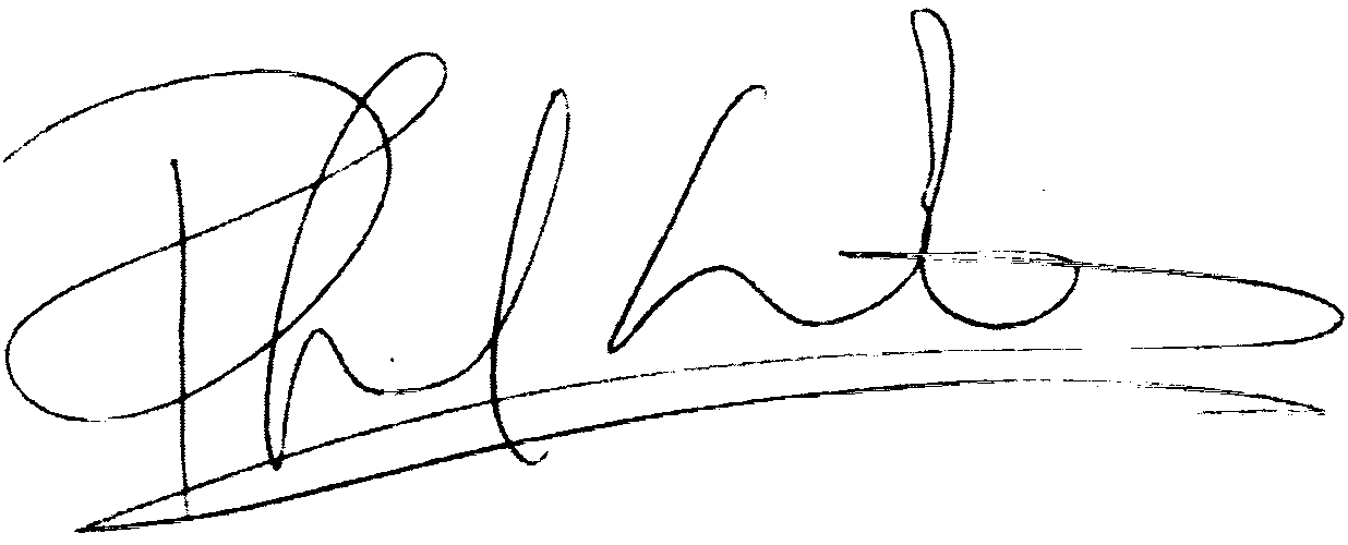 Phil Collins autograph facsimile