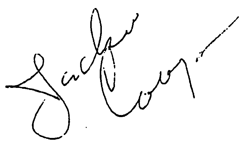Jackie Coogan autograph facsimile