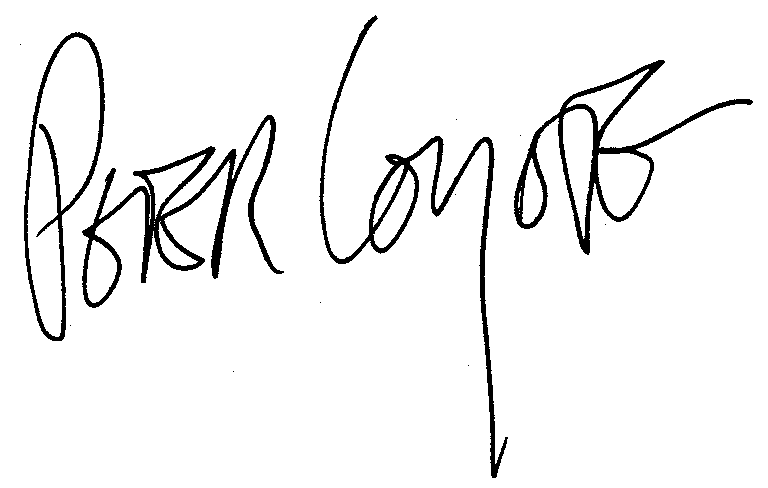 Peter Coyote autograph facsimile