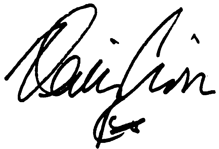 Kevin Cronin autograph facsimile