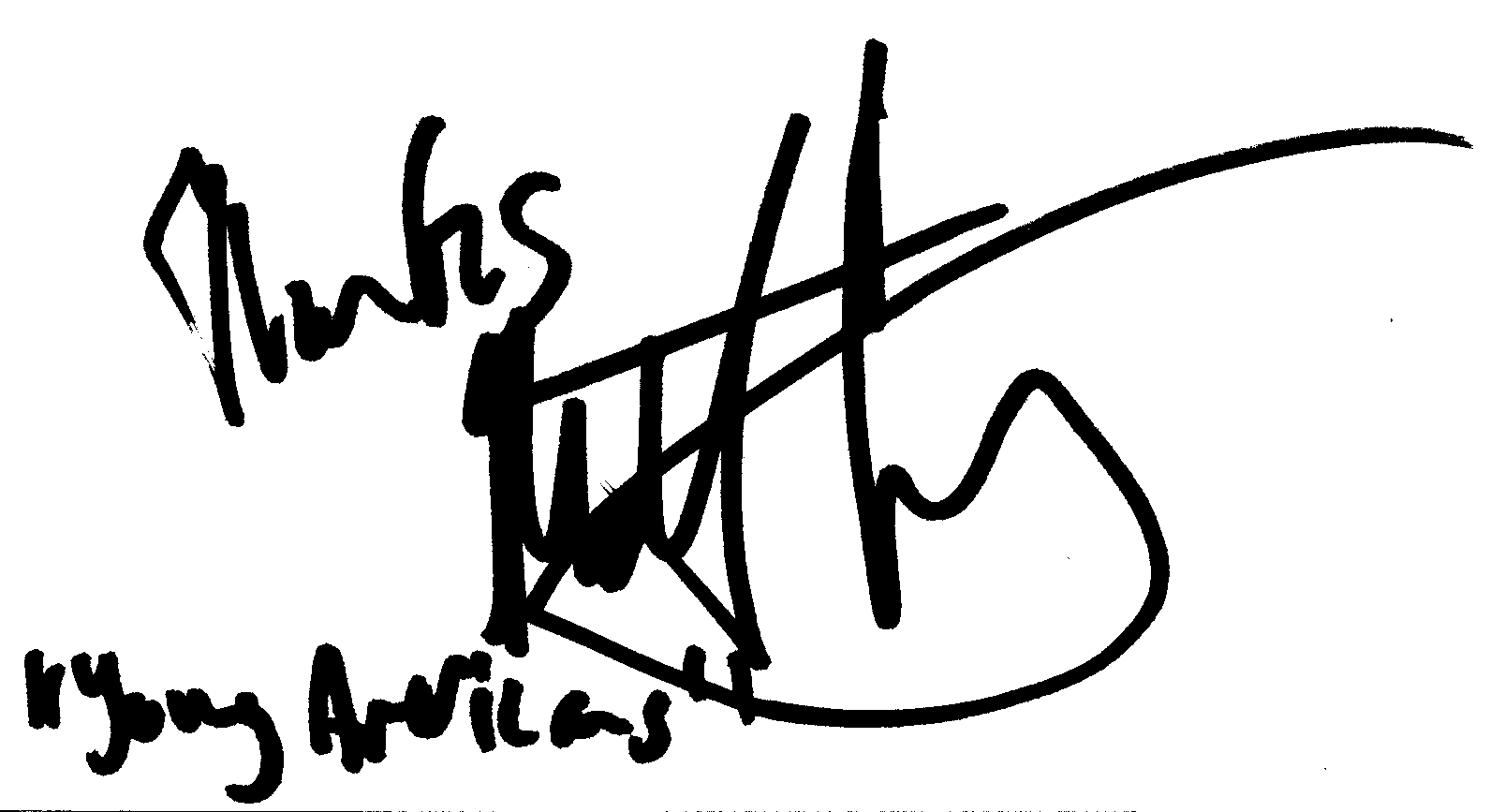 Matt Czuchry autograph facsimile