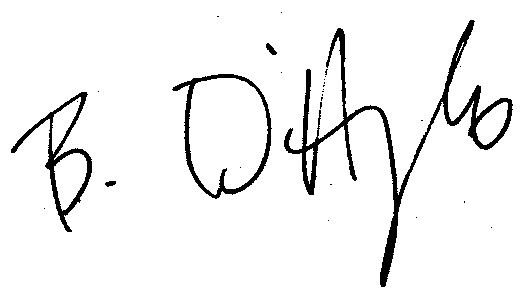 Beverly D'Angelo autograph facsimile