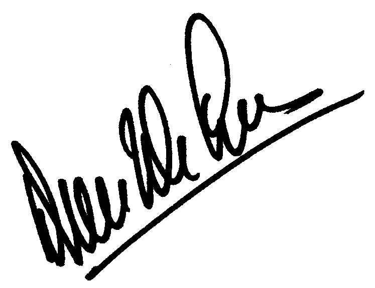 Dino De Laurentis autograph facsimile