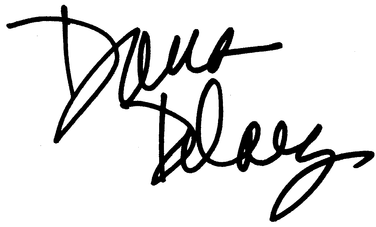 Dana Delany autograph facsimile