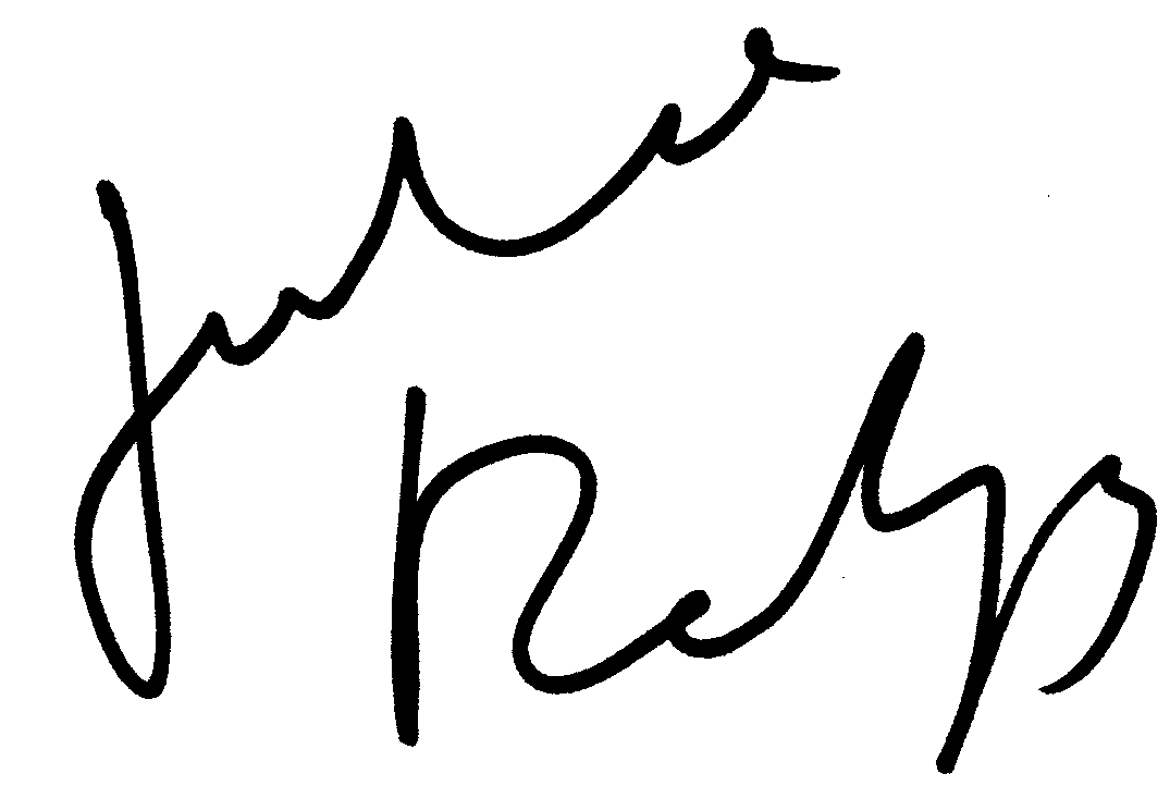 Julie Delpy autograph facsimile