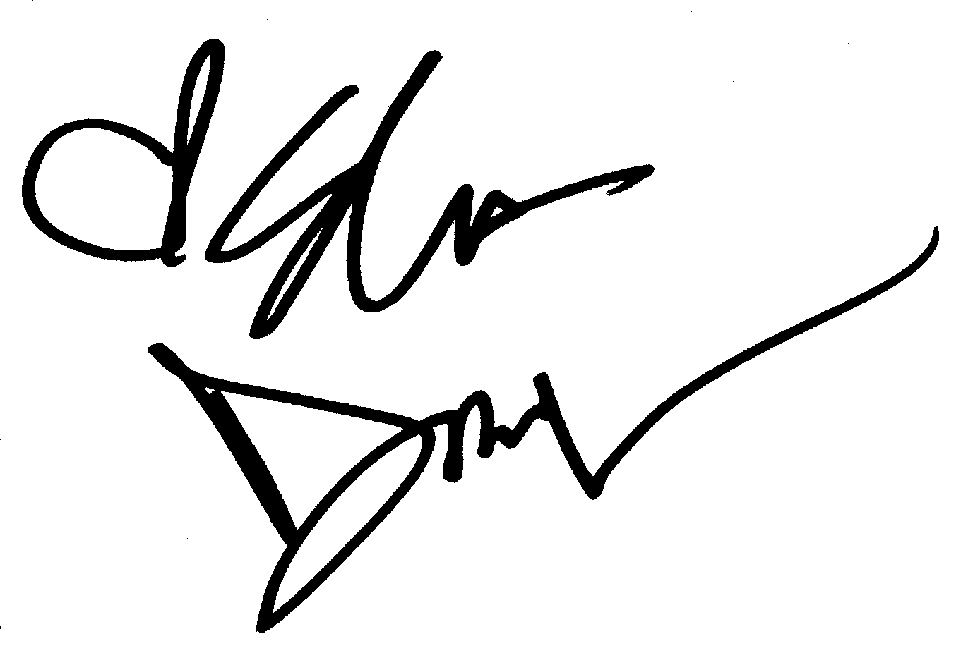 Elisa Donovan autograph facsimile
