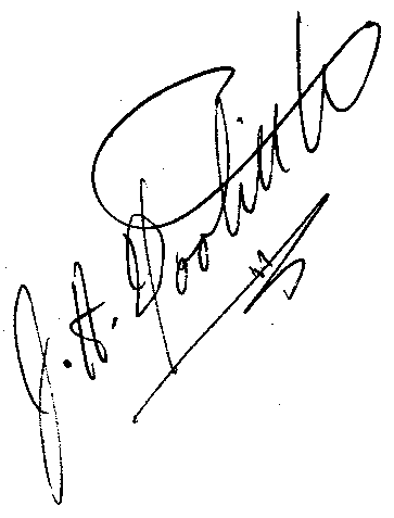 Jimmy Doolittle autograph facsimile