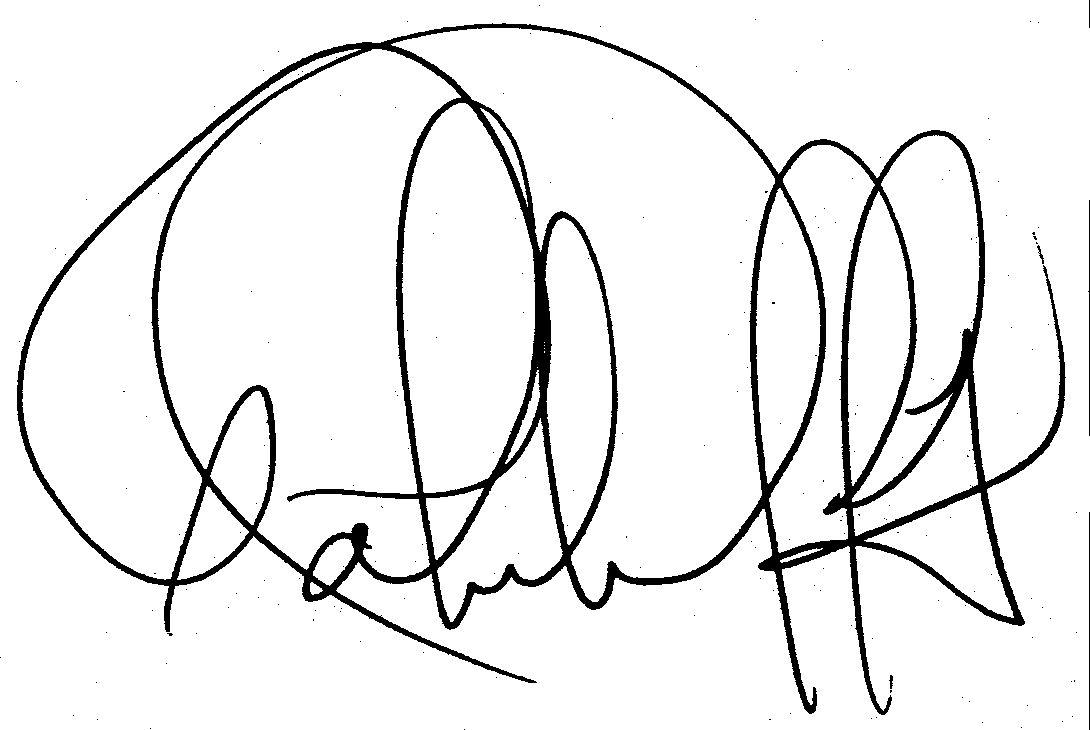 Patrick Duffy autograph facsimile