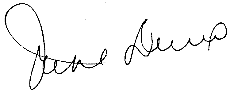 Irene Dunne autograph facsimile