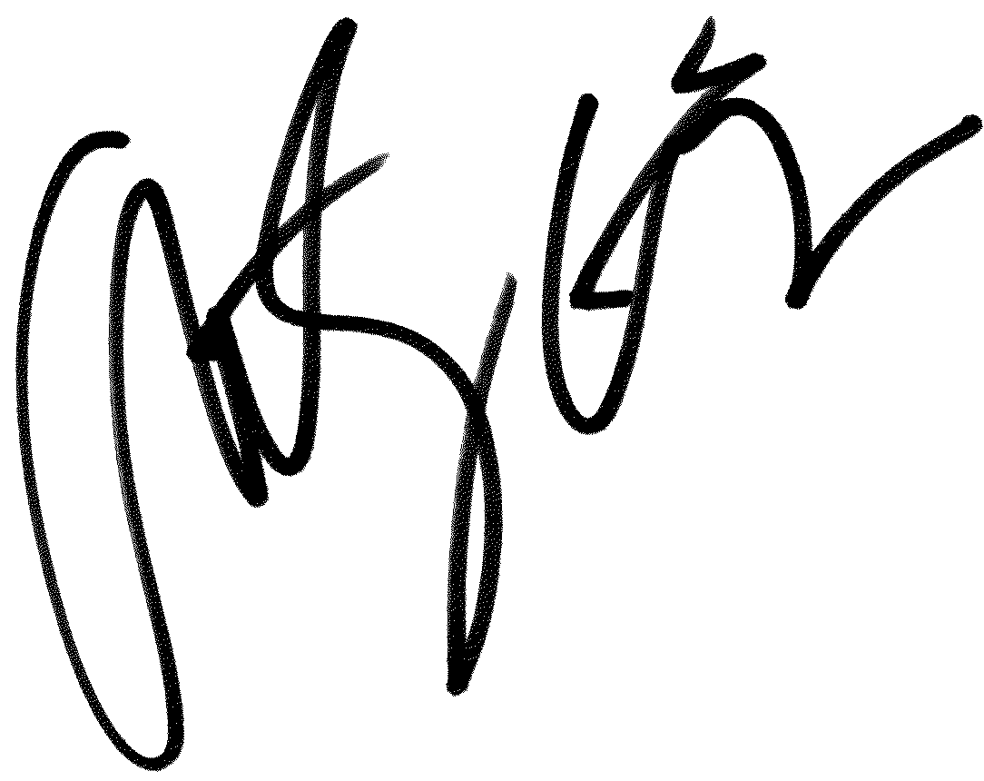 Anthony Edwards autograph facsimile