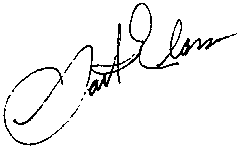 Jack Elam autograph facsimile