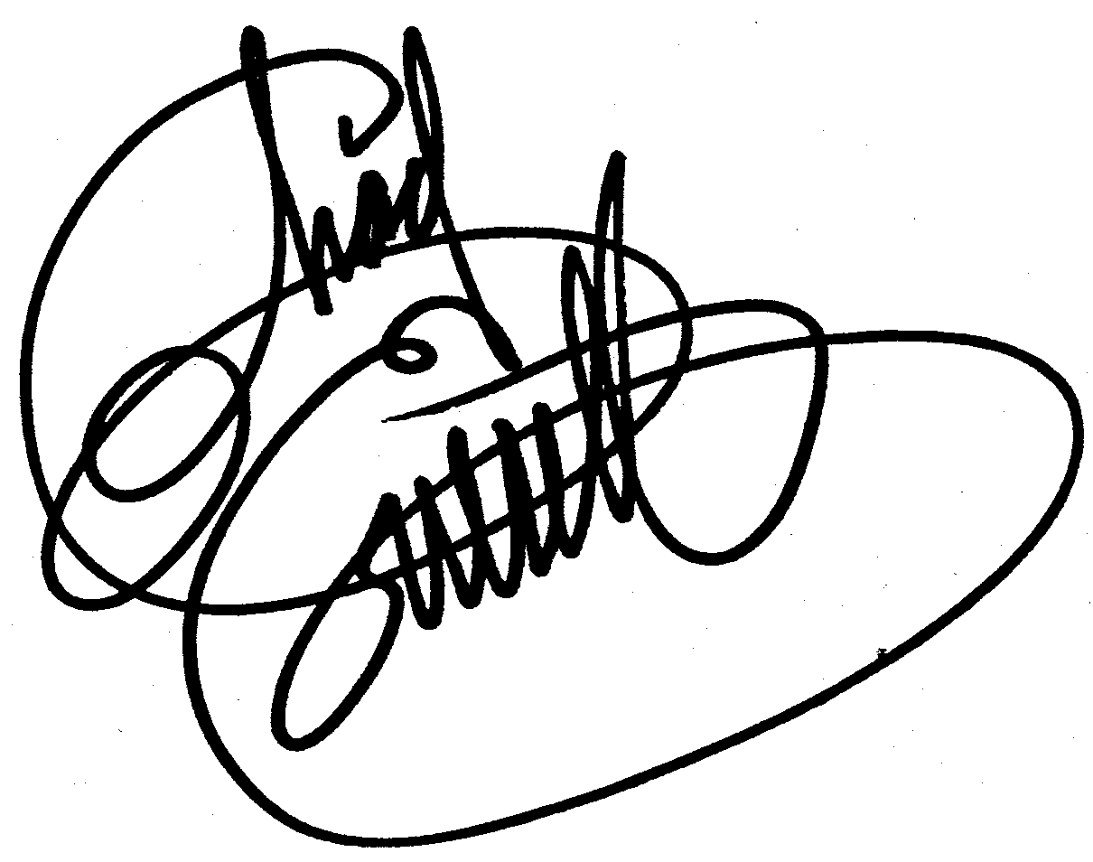 Chad Everett autograph facsimile