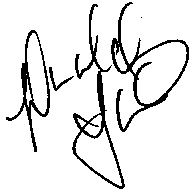 Donald Faison autograph facsimile