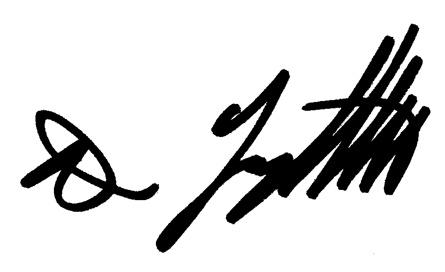 Mark Famiglietti autograph facsimile
