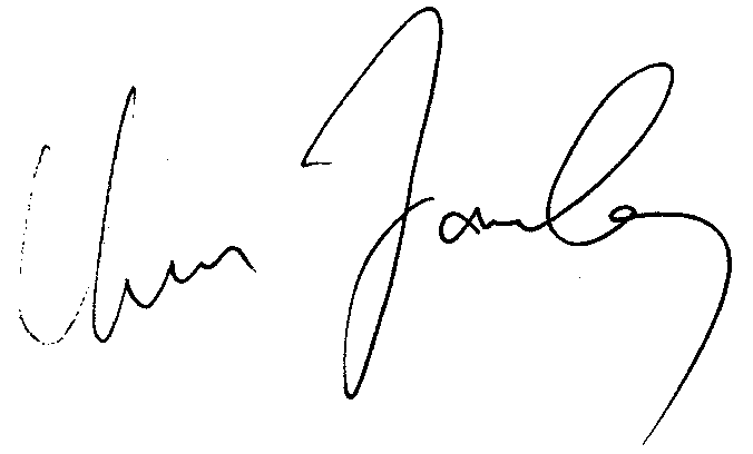 Chris Farley autograph facsimile