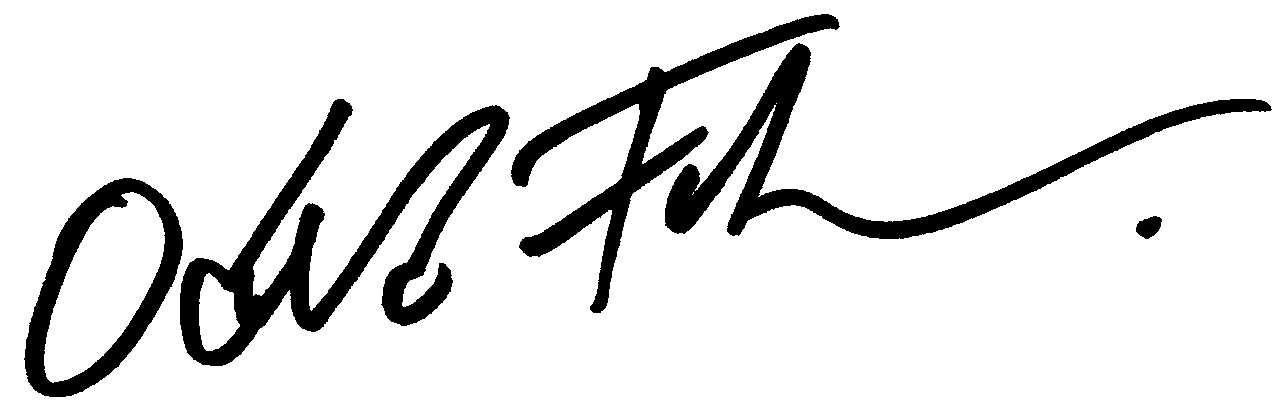 Oded Fehr autograph facsimile