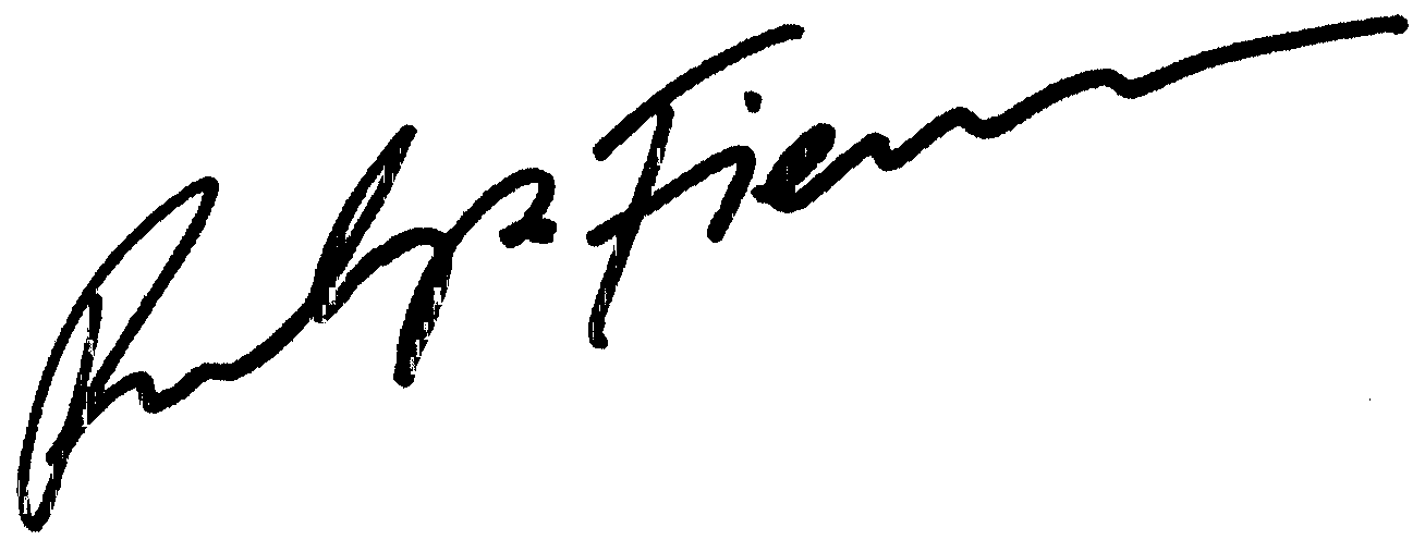 Ralph Fiennes autograph facsimile