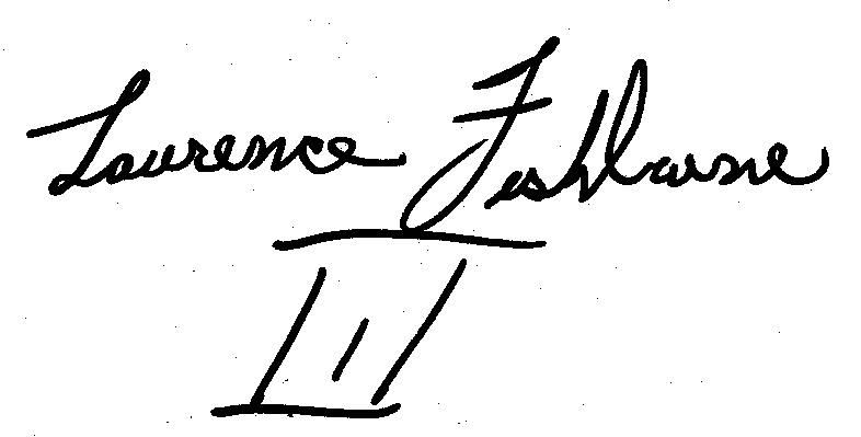 Laurence Fishburne autograph facsimile