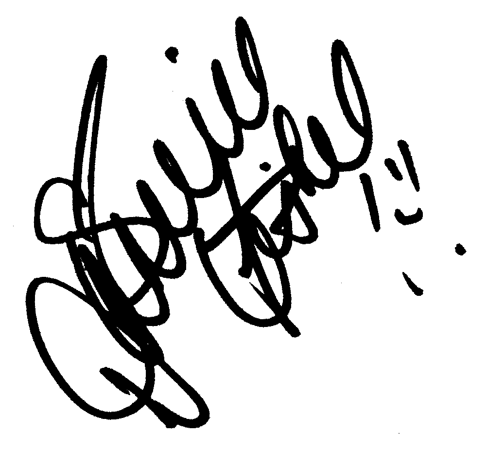 Danielle Fishel autograph facsimile