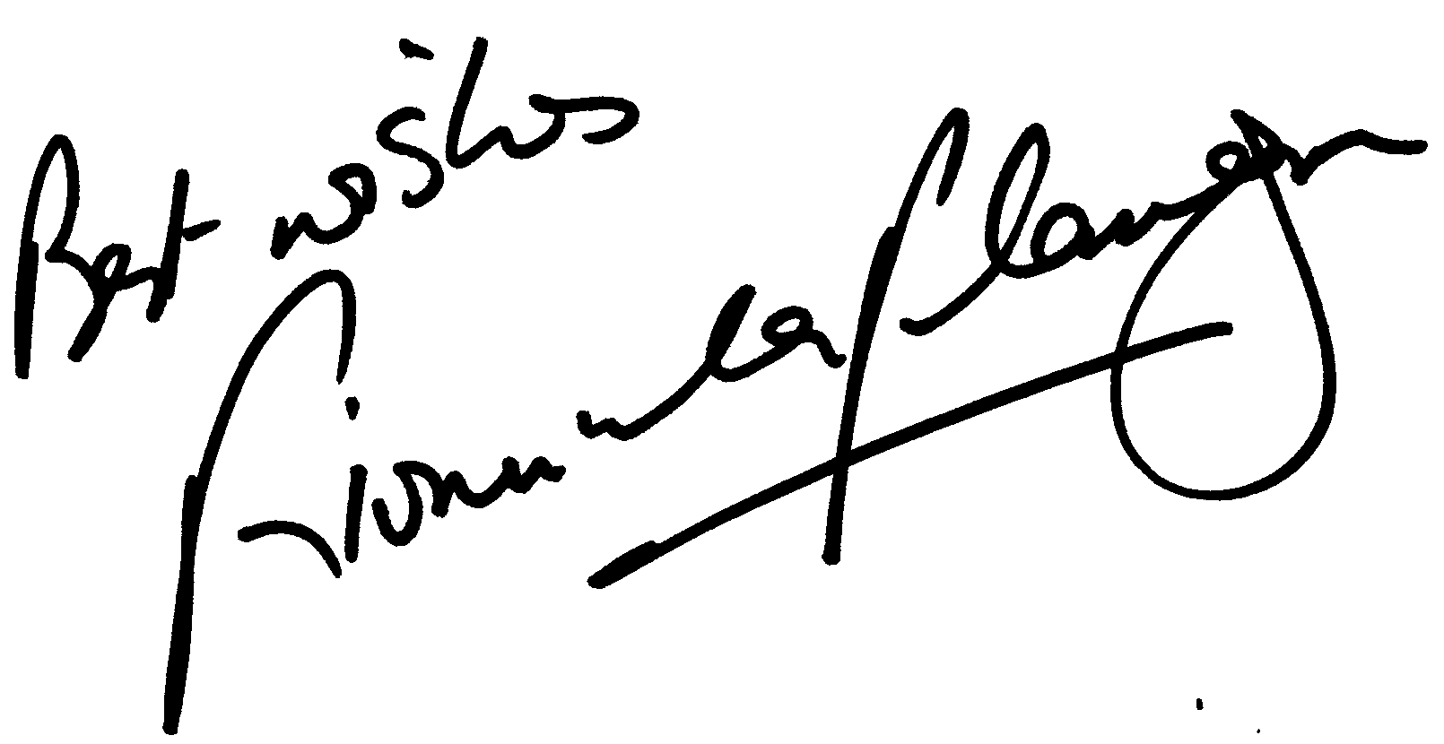 Fionnula Flanagan autograph facsimile