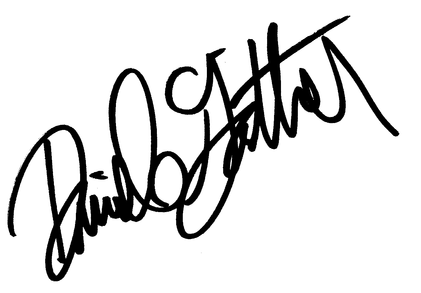 Daniele Gaither autograph facsimile