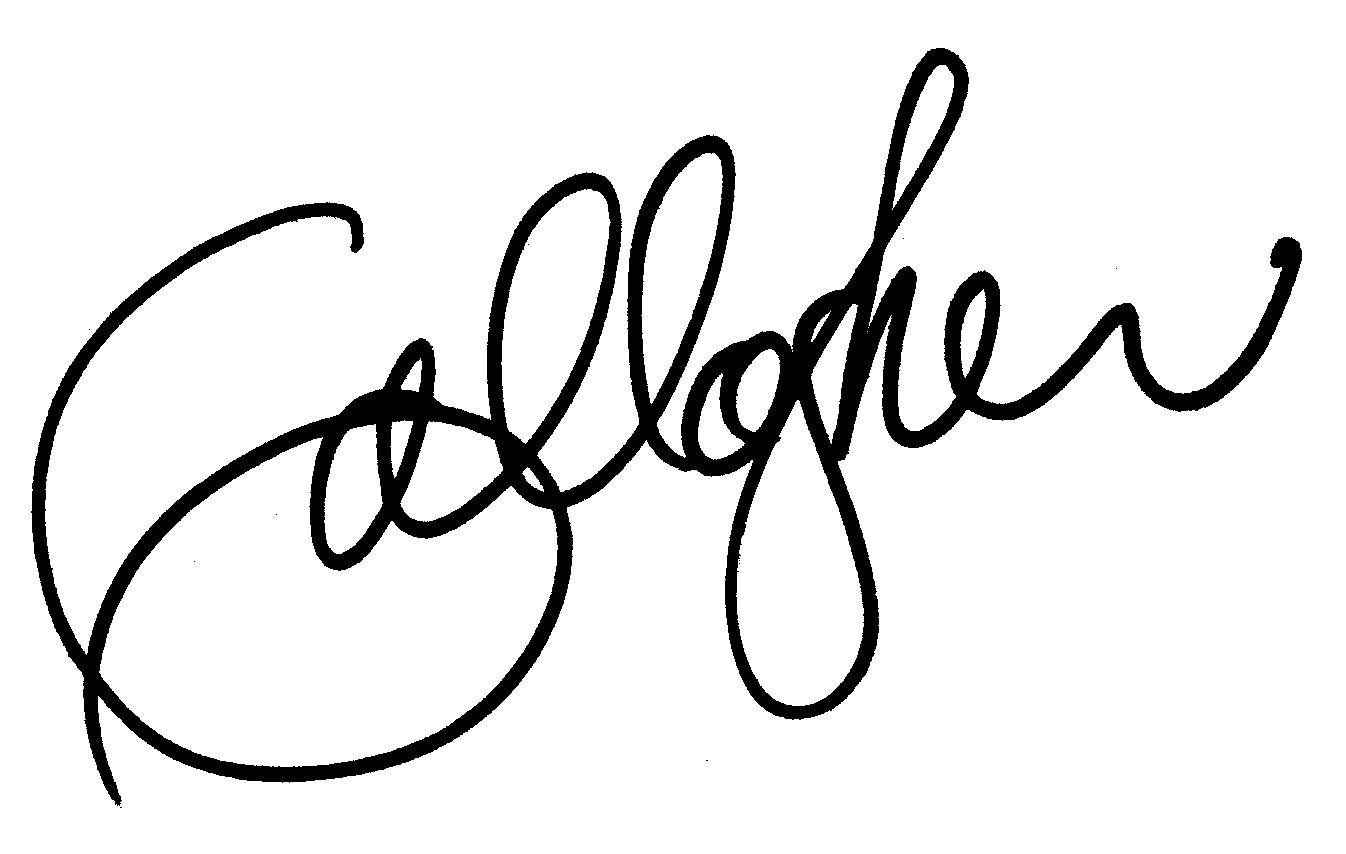 Gallagher  autograph facsimile