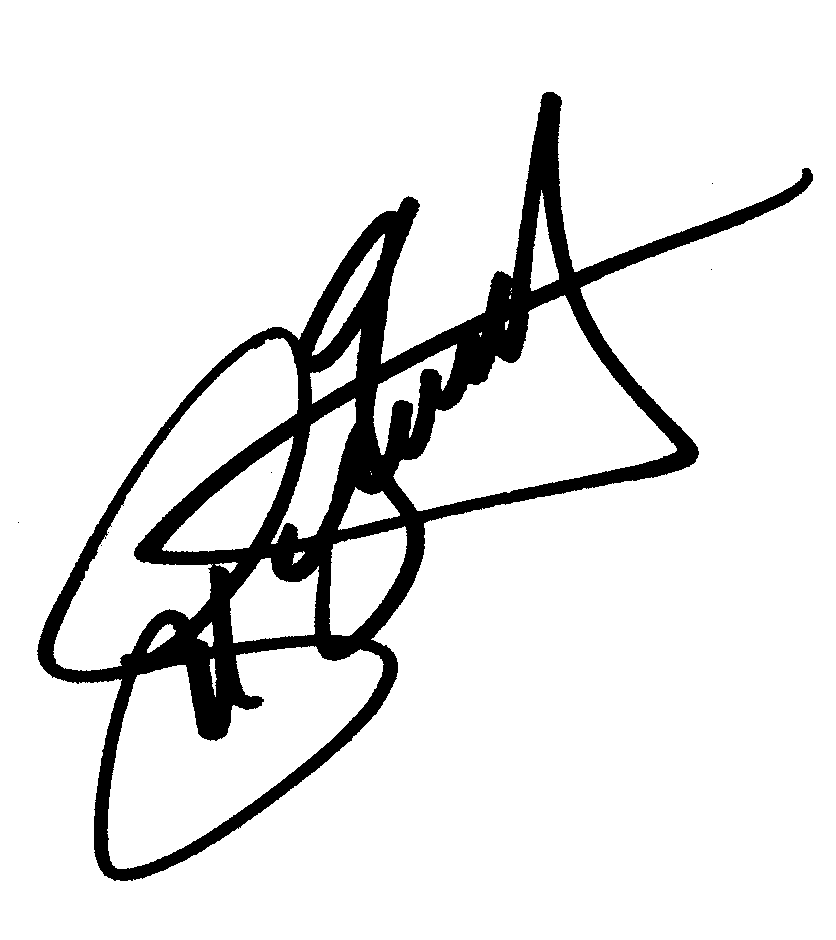 Lief Garrett autograph facsimile