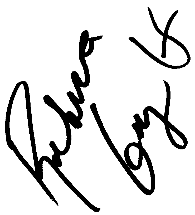 Rebecca Gayheart autograph facsimile