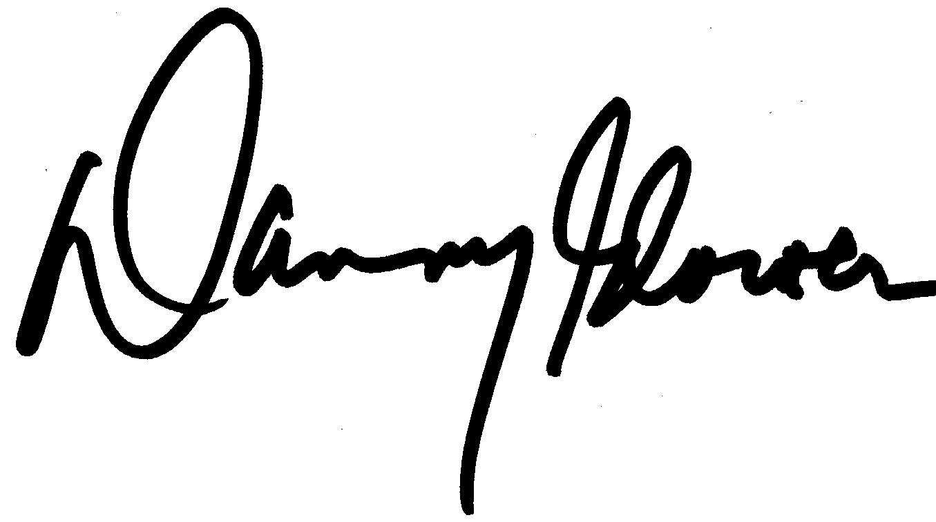 Danny Glover autograph facsimile