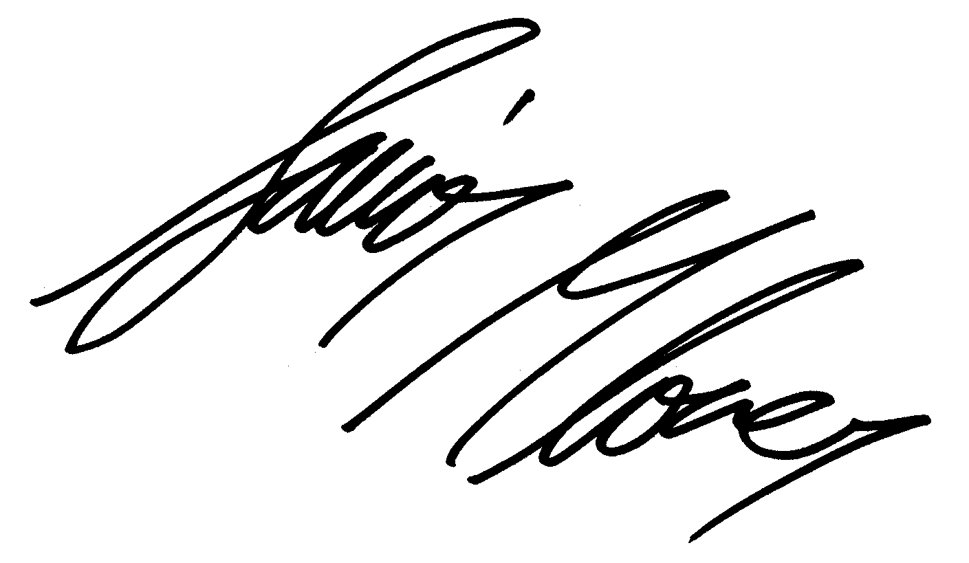 Savior Glover autograph facsimile