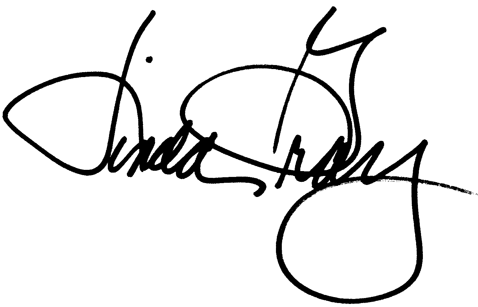 Linda Gray autograph facsimile