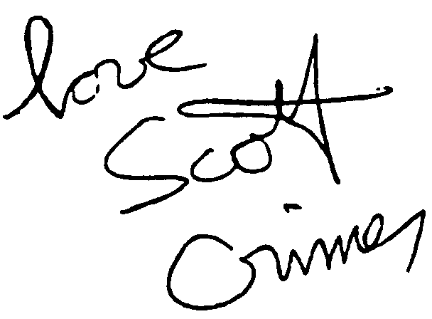 Scott Grimes autograph facsimile