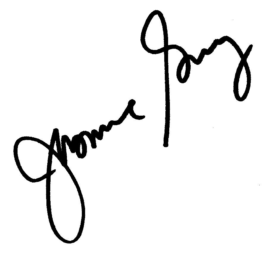 Jasmine Guy autograph facsimile