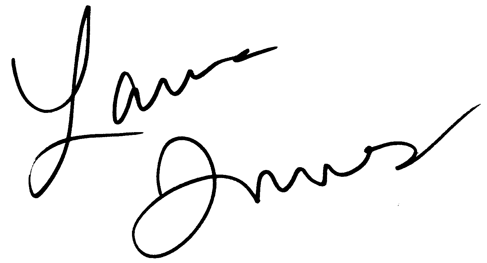 Laura Innes autograph facsimile