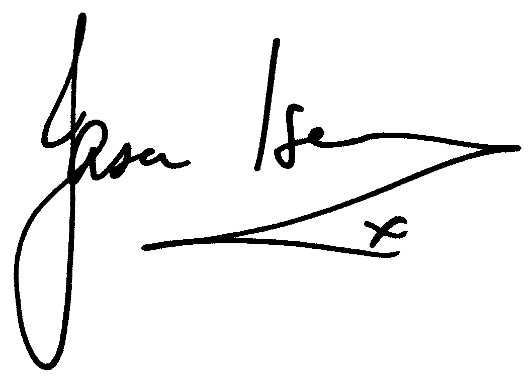 Jason Isaacs autograph facsimile