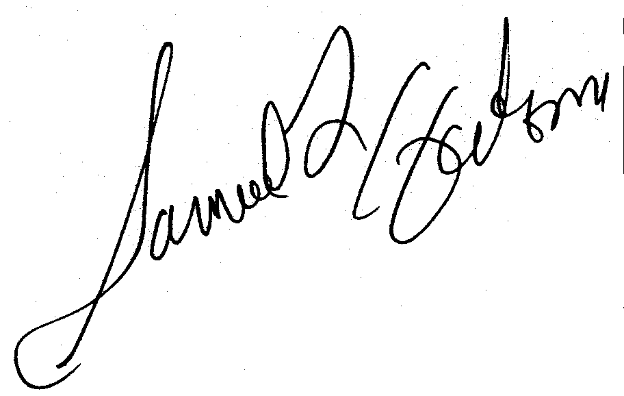 Samuel L. Jackson autograph facsimile