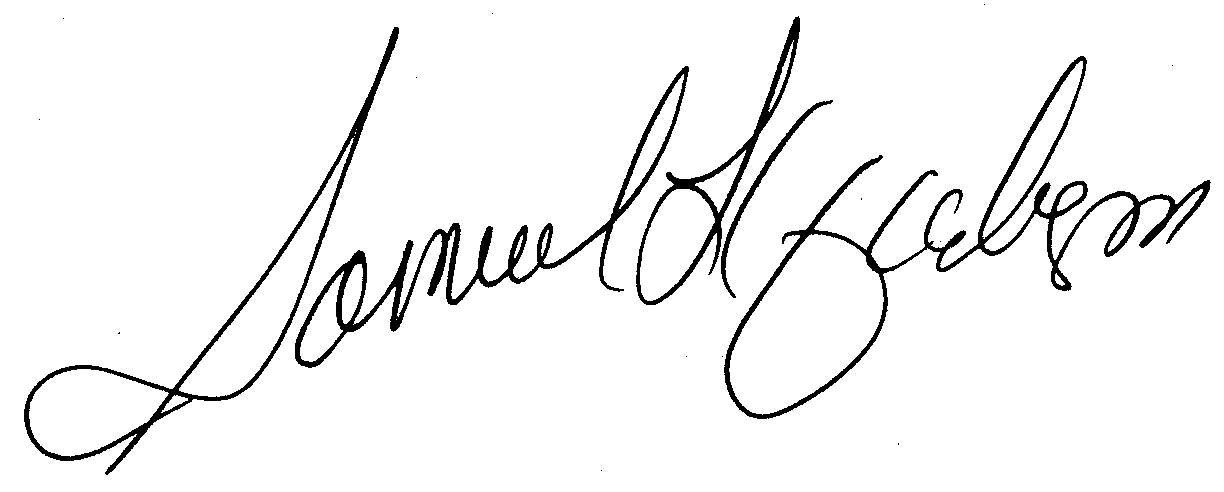 Samuel L. Jackson autograph facsimile