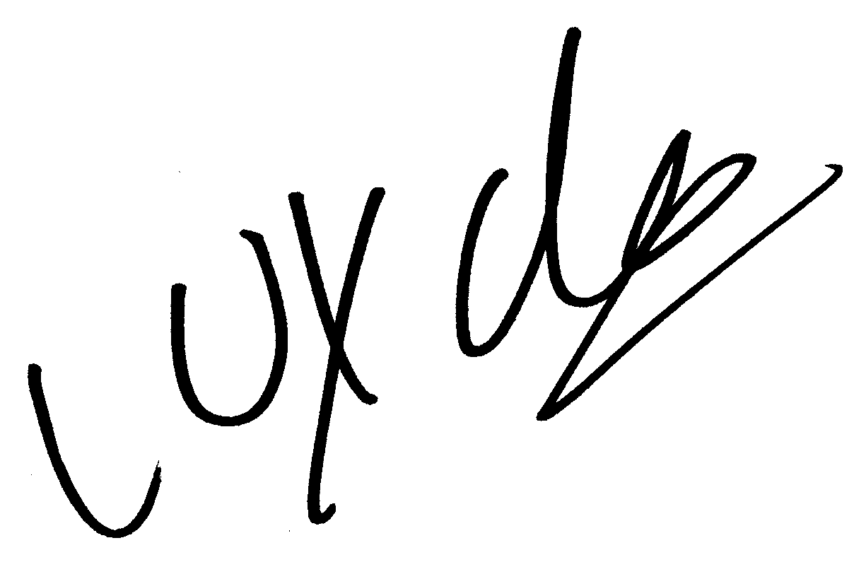 Wyclef Jean autograph facsimile