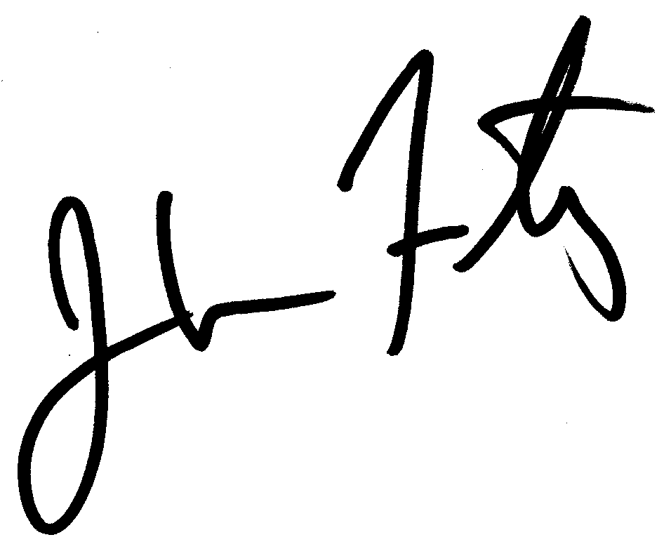 John Fogerty autograph facsimile