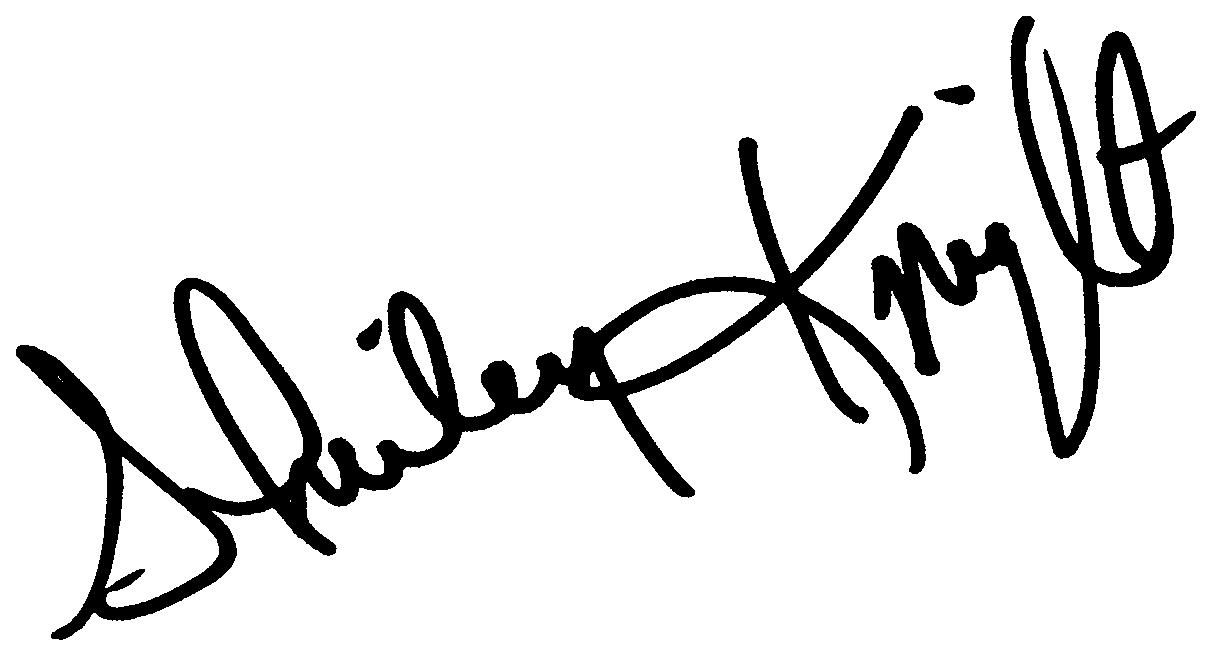 Shirley Knight autograph facsimile